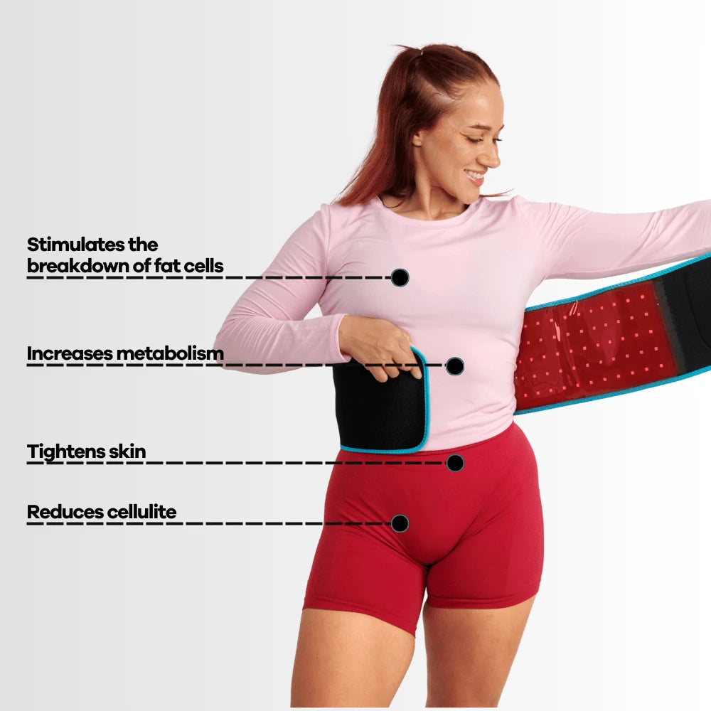 LipoGlow Red Light Slimming Belt
