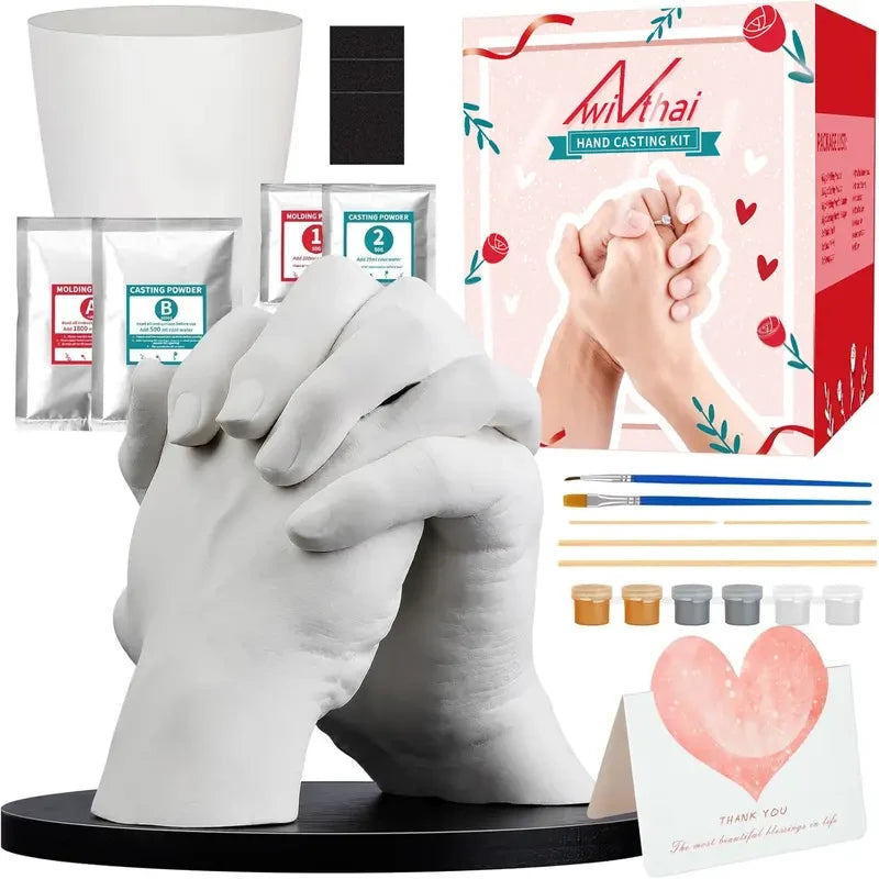 Couples Hand Casting Kit