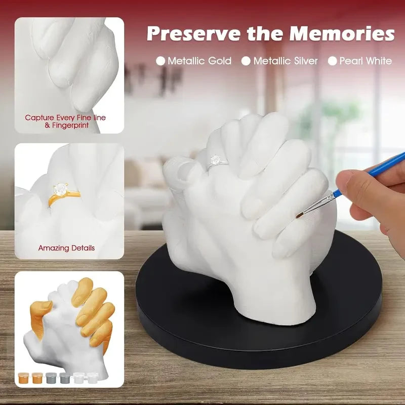 Couples Hand Casting Kit